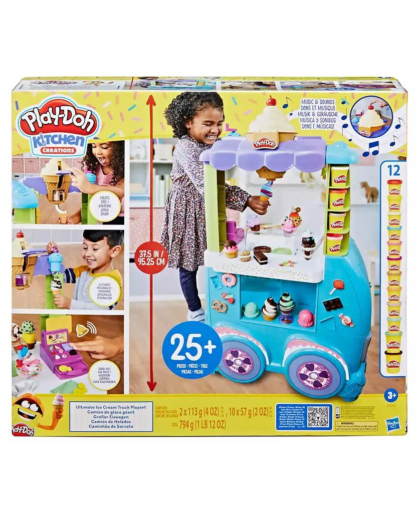 商品Play-Doh|Kitchen Creations Ultimate Ice Cream Truck Playset,价格¥539,第3张图片详细描述