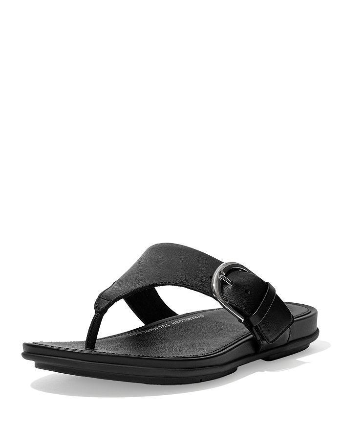 商品FitFlop|Women's Graccie Buckled Thong Sandals,价格¥658,第1张图片