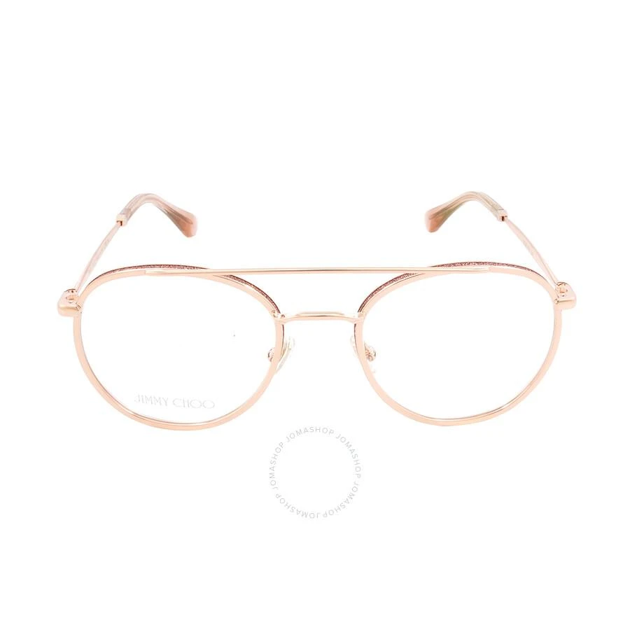 商品Jimmy Choo|Demo Round Ladies Eyeglasses JC230 0EYR 51,价格¥390,第1张图片