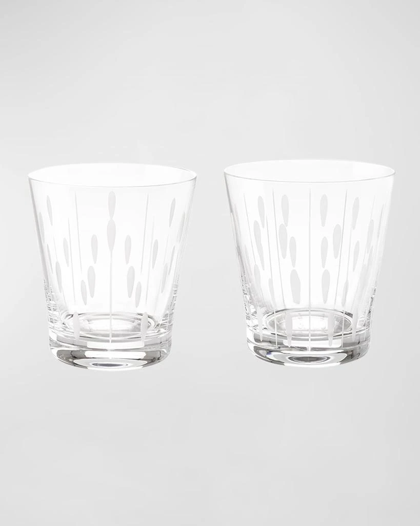 商品Lalique|Lotus Drops and Dew Tumblers, Set of 2,价格¥1939,第1张图片