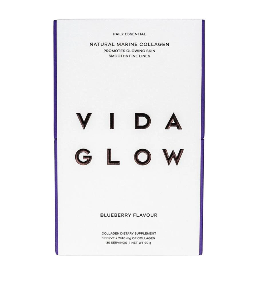 商品Vida Glow|Natural Marine Collagen Blueberry (30 x 3g),价格¥382,第1张图片