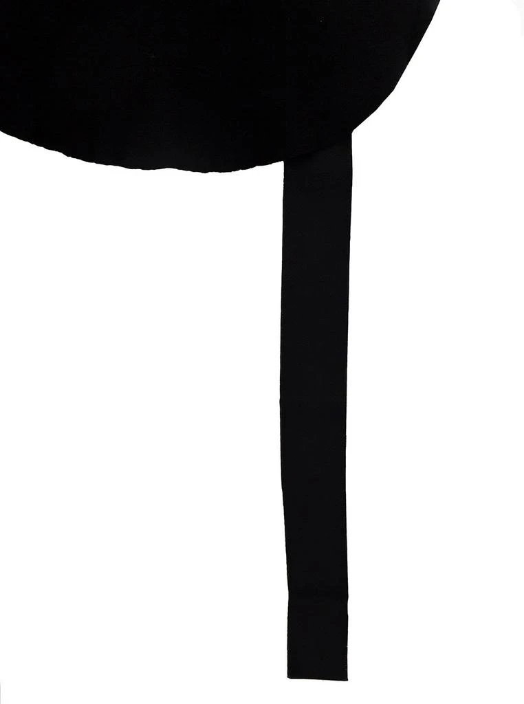 商品DRKSHDW|DRKSHDW Black Long Tank With Raw Edge Hem In Cotton Man,价格¥2039,第3张图片详细描述