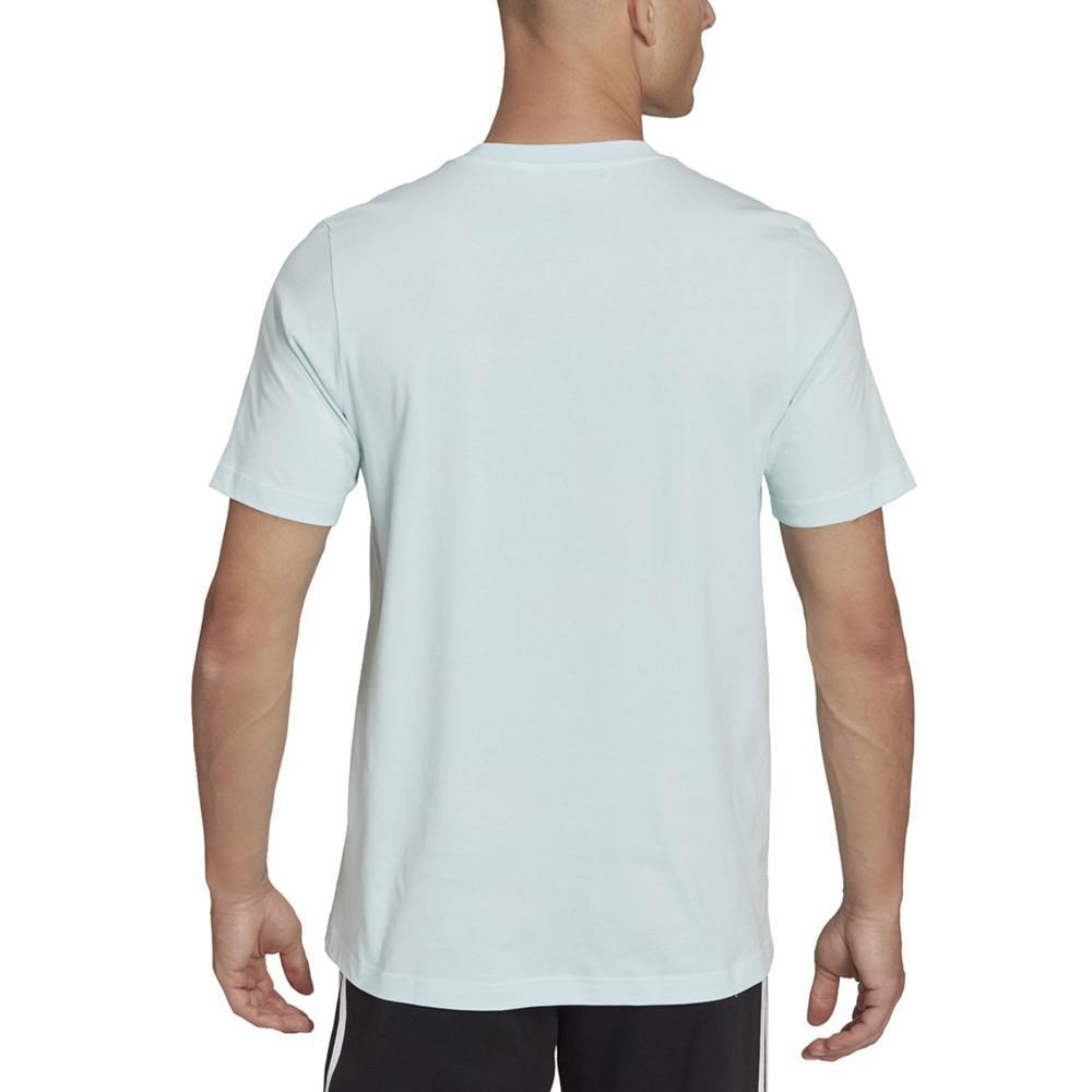 商品Adidas|Men's Essentials Crewneck Big Logo T-Shirt,价格¥147,第4张图片详细描述