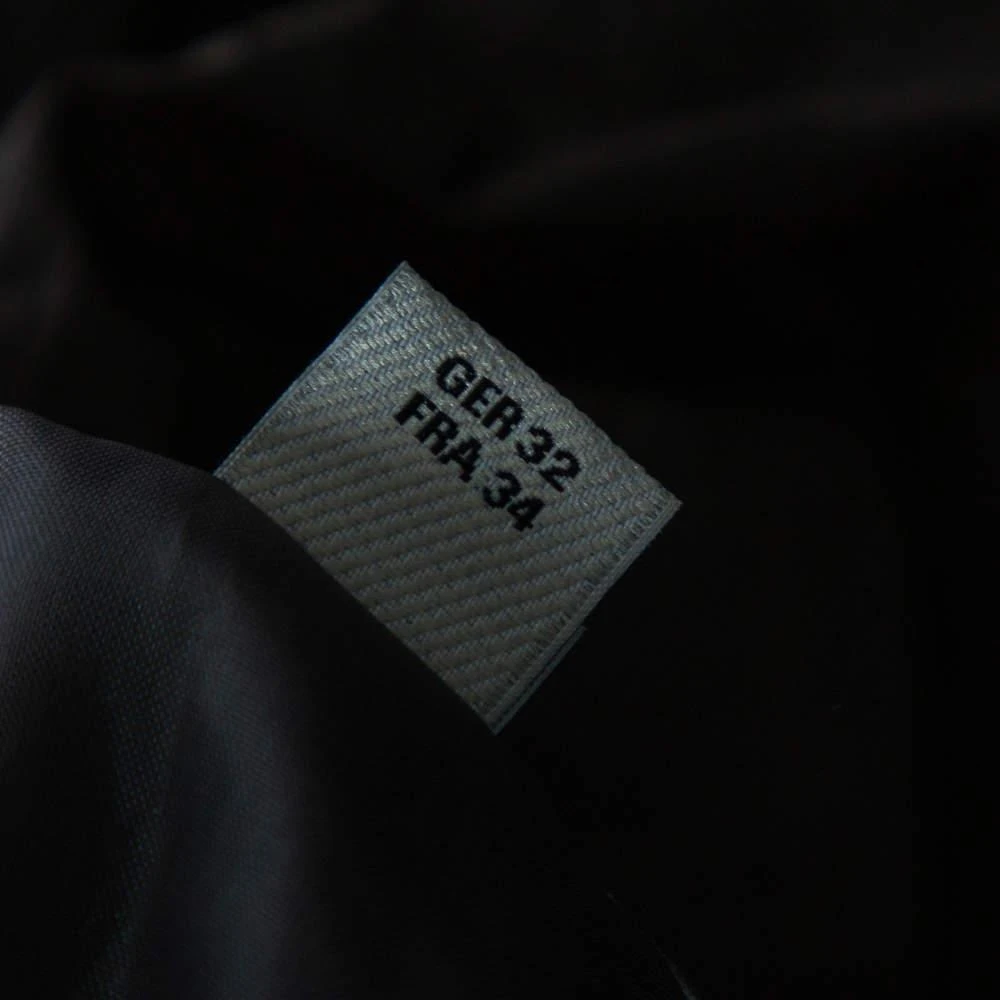Burberry Olive Green Ruffle Trim Belted Short Sleeve Dress XS 商品