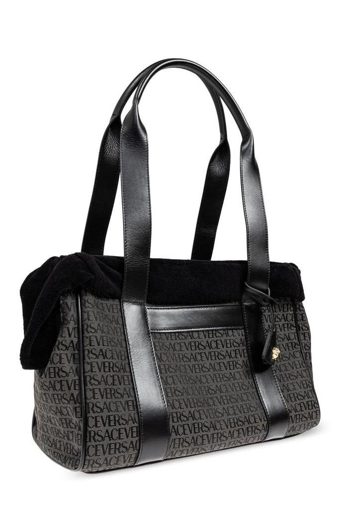 商品Versace|Versace All-Over Logo-Printed Pet Carrier,价格¥7623,第3张图片详细描述