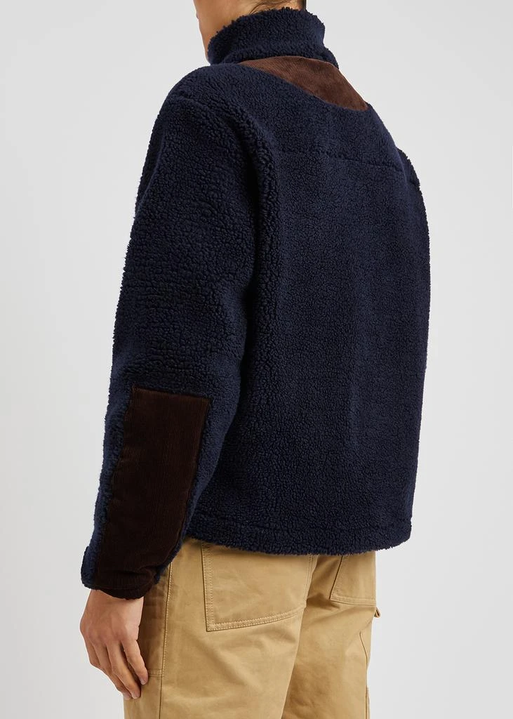 商品Oliver Spencer|Bembridge navy fleece jacket,价格¥1913,第3张图片详细描述