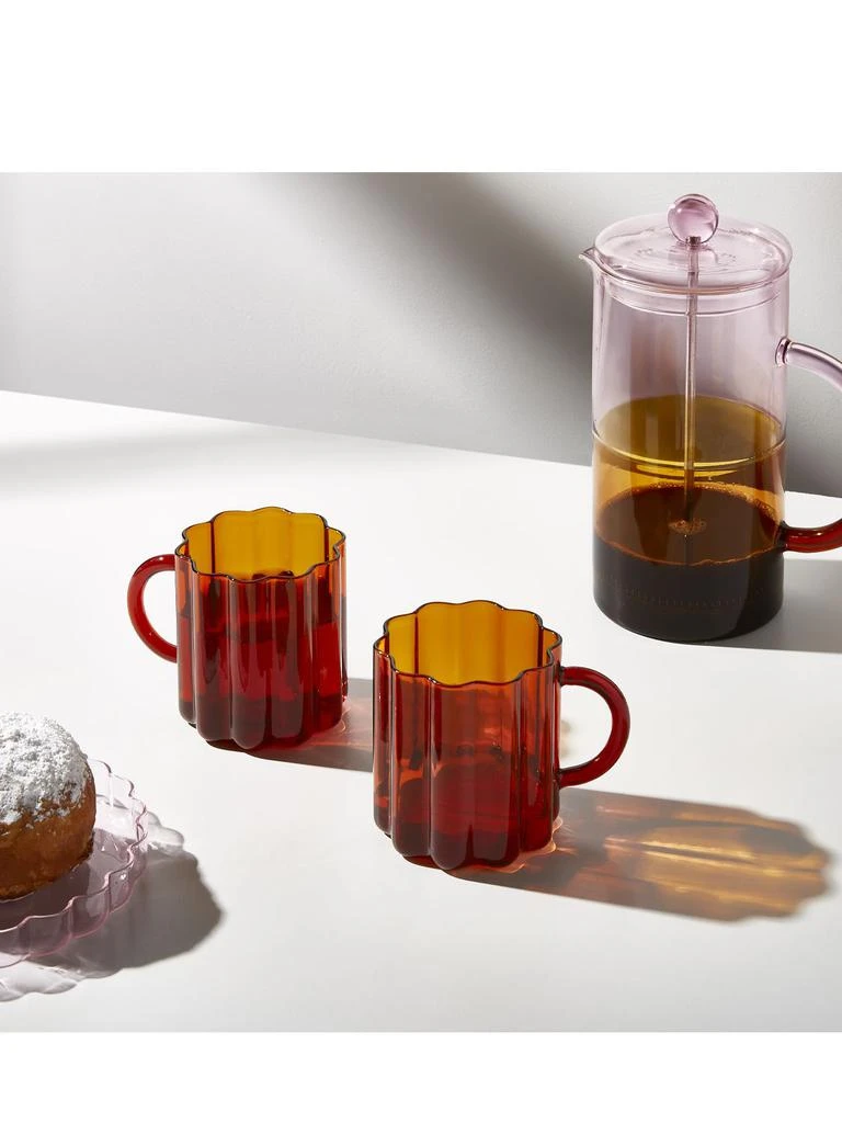 商品FAZEEK|Set Of 2 Wave Mugs,价格¥683,第1张图片详细描述