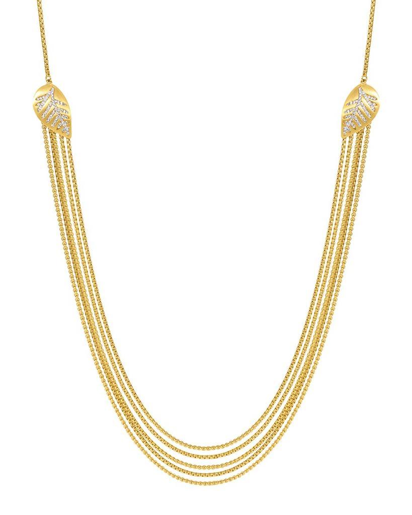商品Dean Davidson|Dean Davidson Origin 22K Plated Passage Layer Chain Necklace,价格¥1334,第1张图片