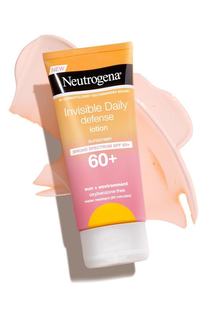 商品Neutrogena|Invisible Daily Defense Sunscreen Lotion SPF 60+,价格¥119,第1张图片