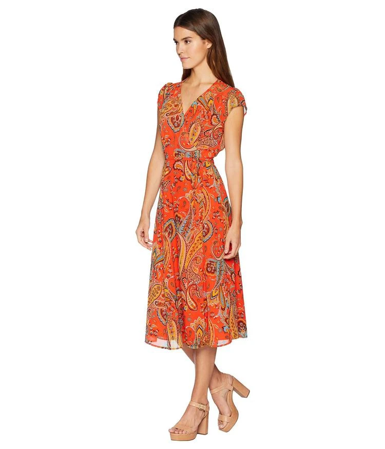 商品Juicy Couture|Rustic Paisley Wrap Dress,价格¥292,第2张图片详细描述