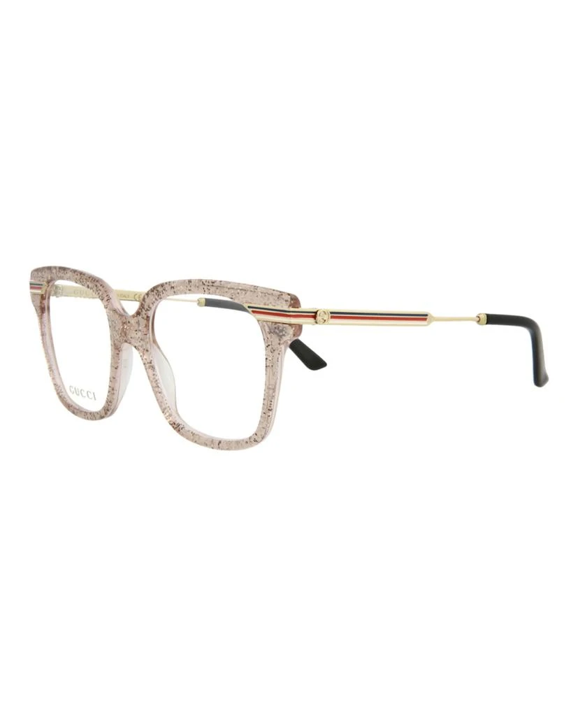 商品Gucci|Square-Frame Acetate Optical Frames,价格¥895,第2张图片详细描述