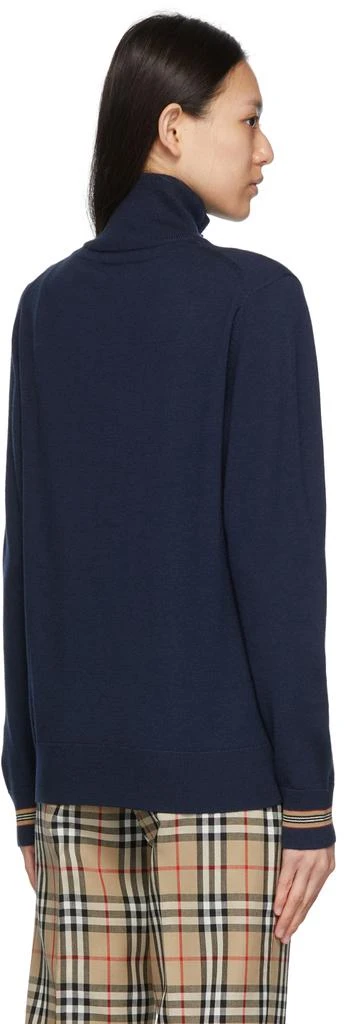 商品Burberry|Wool Icon Stripe Zip-Up Sweater,价格¥5659,第3张图片详细描述