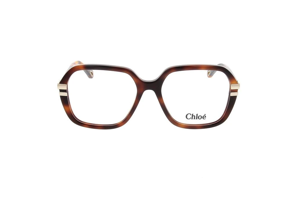 商品Chloé|Chloé Eyewear Rectangle Frame Glasses,价格¥2456,第1张图片