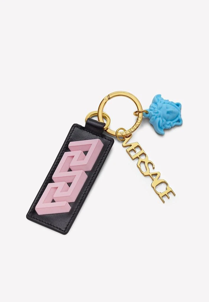 商品Versace|Logo Charm Key Chain,价格¥1494,第1张图片