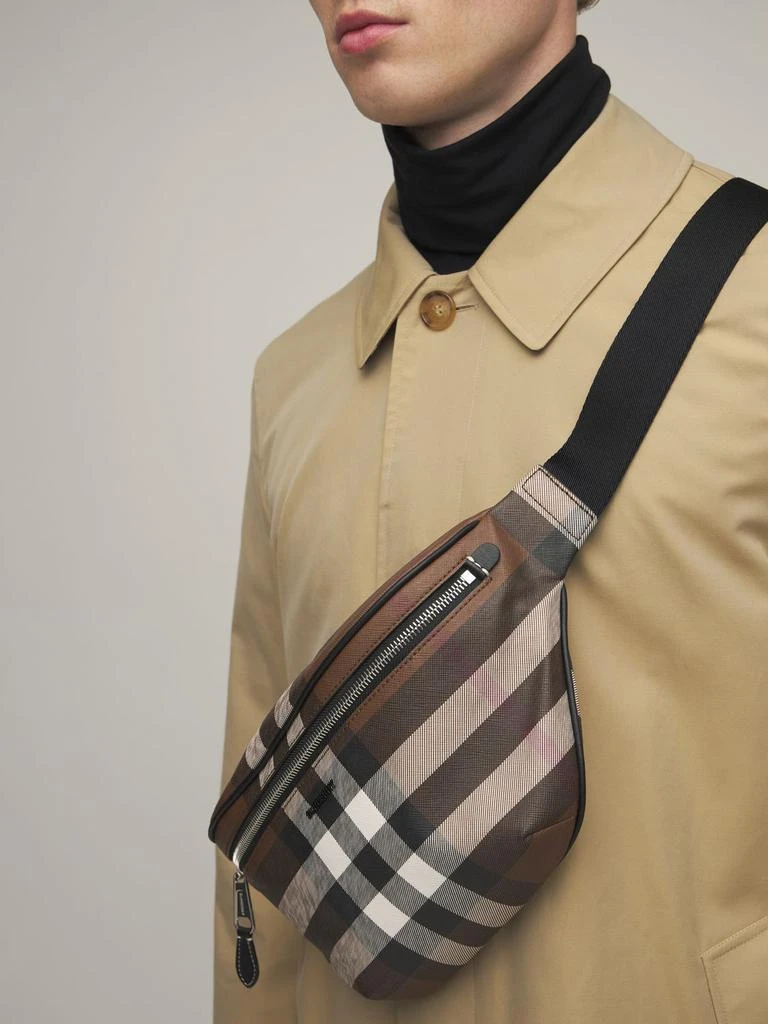 商品Burberry|Cason Check E-canvas Belt Bag,价格¥8027,第2张图片详细描述