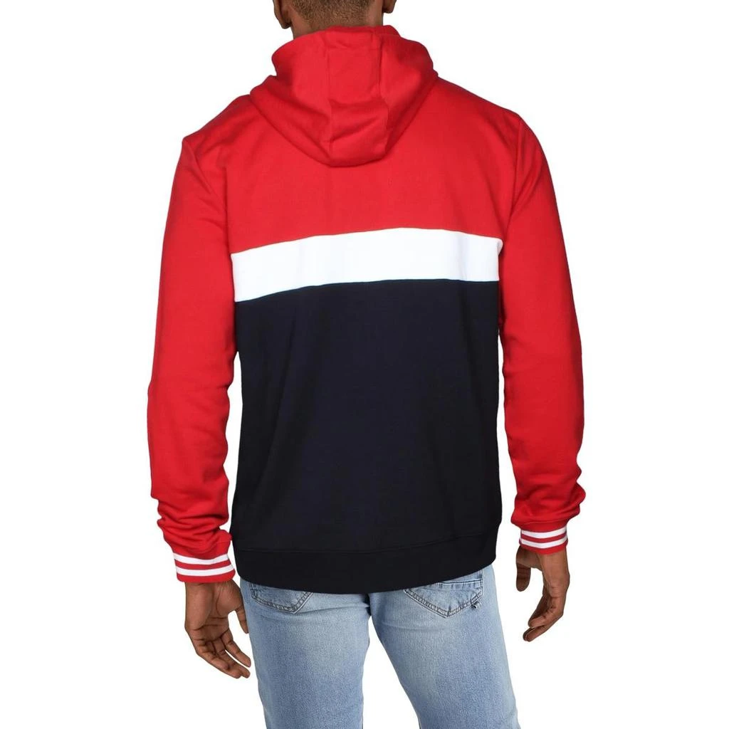 商品Tommy Hilfiger|Tommy Hilfiger Mens Colorblocked Zip Front Hoodie,价格¥451,第2张图片详细描述