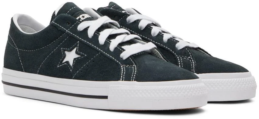 商品Converse|Green Suede One Star Pro Sneakers,价格¥379,第4张图片详细描述