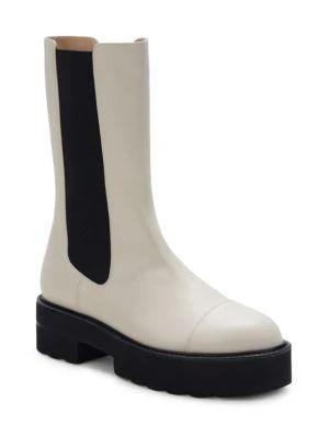 商品Stuart Weitzman|Presley Ultlif Leather Booties,价格¥1427,第2张图片详细描述
