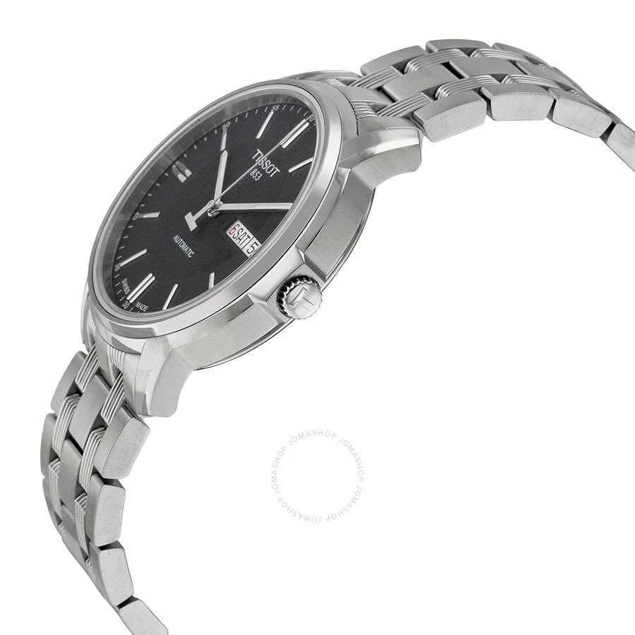 商品Tissot|Automatics III Black Dial Steel Men's Watch T065.430.11.051.00,价格¥2402,第2张图片详细描述