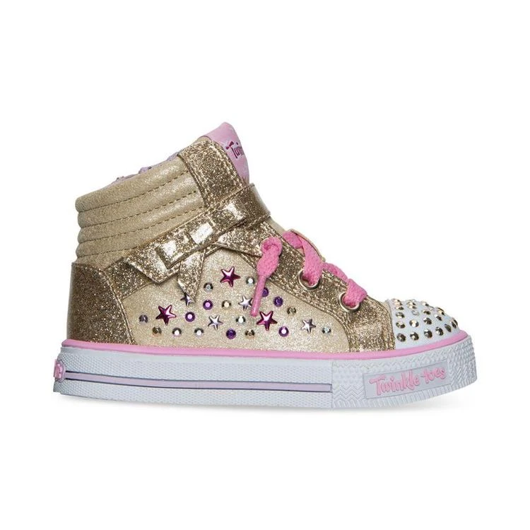 商品SKECHERS|女幼童Toddler Girls' Twinkle Toes - Starry Spirit Casual Sneakers from Finish Line,价格¥262,第3张图片详细描述