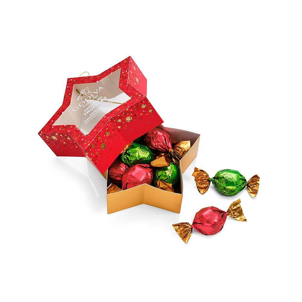 商品Godiva|Ornament Star Chocolate Gift Box, 10 Piece Set,价格¥93,第4张图片详细描述