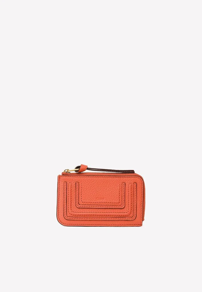 商品Chloé|Small Marcie Coin Purse in Grained Leather,价格¥3503,第1张图片