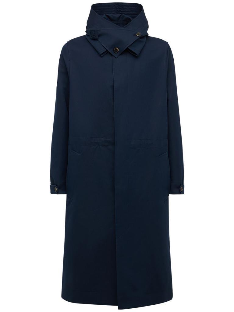 商品Gabriela Hearst|Malraux Hooded Cotton & Linen Parka,价格¥36525,第6张图片详细描述