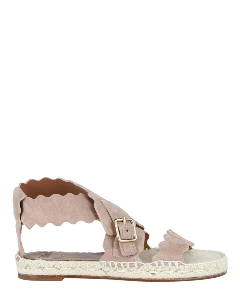 商品Chloé|Lauren Suede Espadrille Sandals,价格¥2179,第1张图片