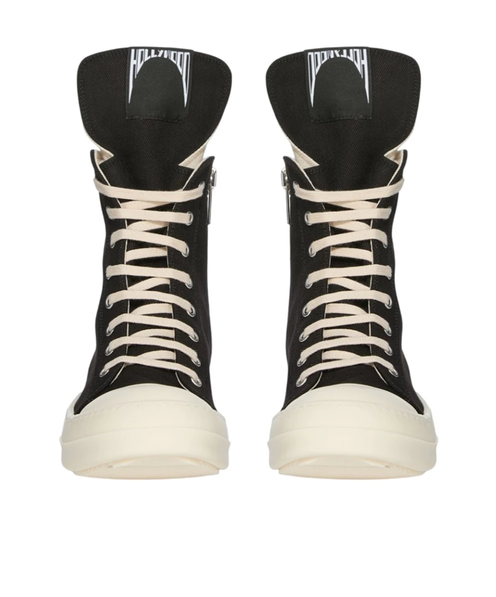 商品Rick Owens|Rick Owens 男士运动鞋 DU01E3800DOEH1911 黑色,价格¥5193,第4张图片详细描述