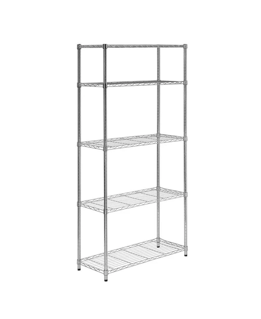 商品Honey Can Do|5-Tier Heavy Duty Steel Shelving Unit,价格¥1125,第2张图片详细描述