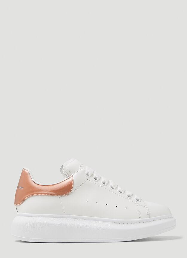 商品Alexander McQueen|Larry Oversized Sneakers in White,价格¥2164,第1张图片