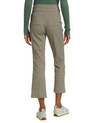 商品VERONICA BEARD|Chilham Mini-Check Pants,价格¥946,第2张图片详细描述