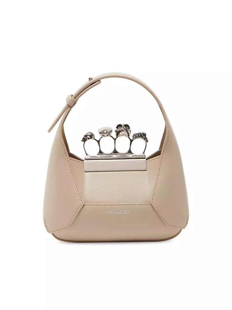 商品Alexander McQueen|The Mini Jewelled Hobo Bag,价格¥19019,第1张图片