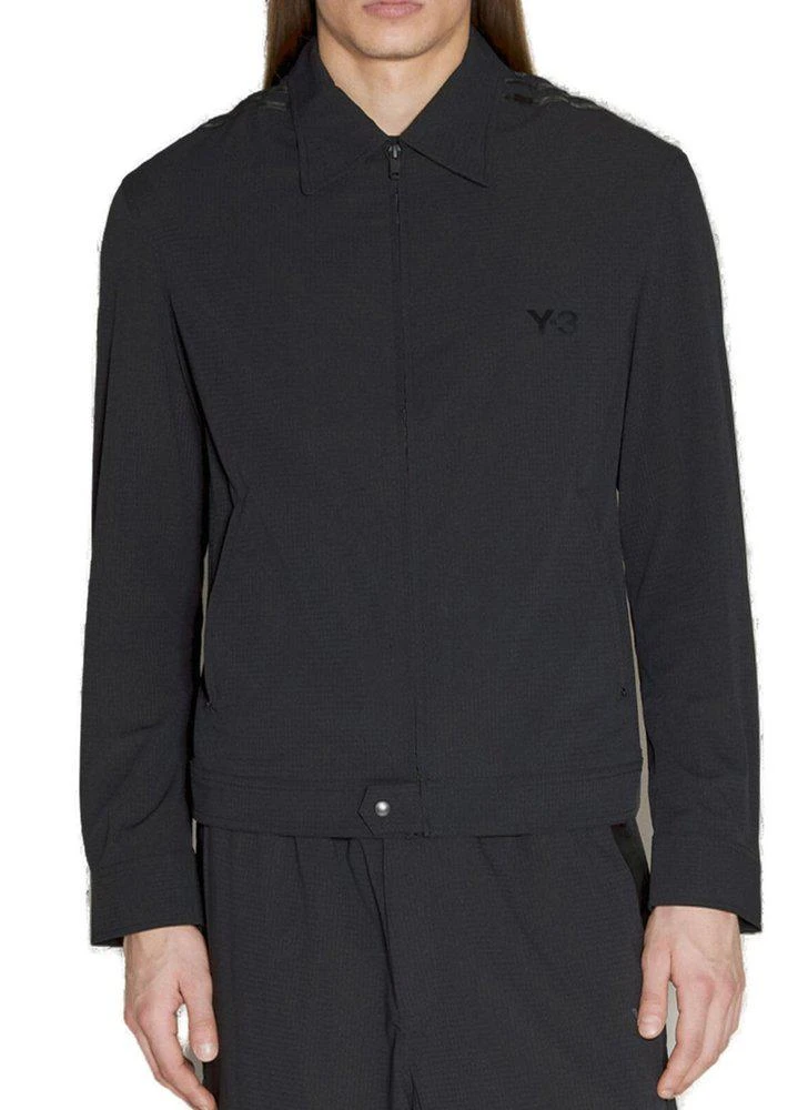 商品Y-3|Y-3 Logo Printed Zip-Up Jacket,价格¥2020,第1张图片