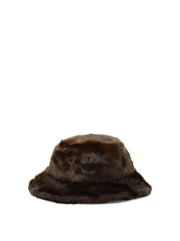 商品STAND STUDIO|Stand Womens Brown Other Materials Hat,价格¥1822,第1张图片