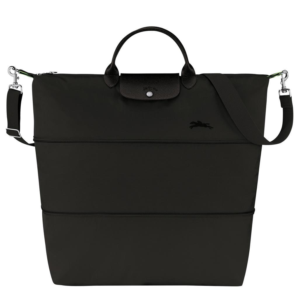 商品Longchamp|Travel bag expandable Le Pliage Green Black (L1911919001),价格¥1288,第1张图片