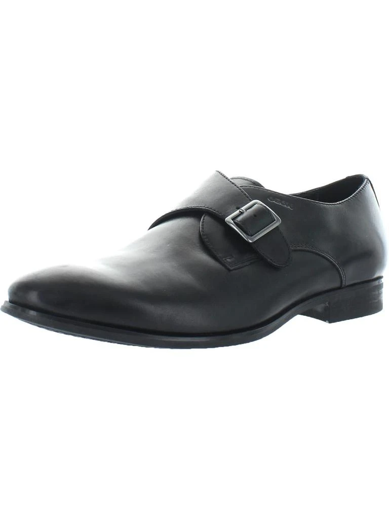 商品Geox|Albert Mens Leather Slip On Derby Shoes,价格¥640,第1张图片