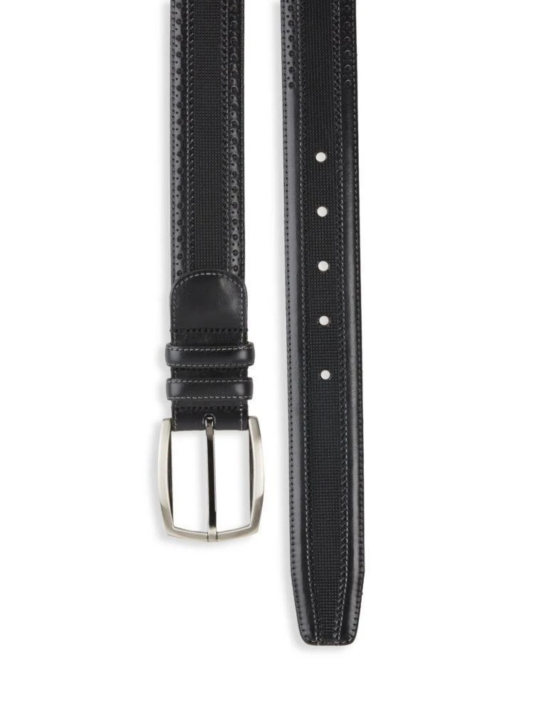 商品Mezlan|Diver Leather Belt,价格¥160,第2张图片详细描述
