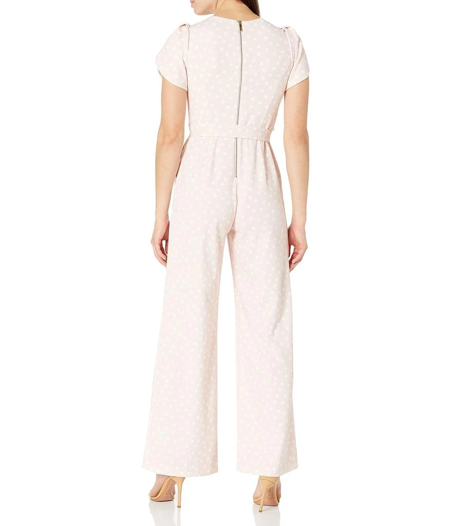 商品Calvin Klein|Tulip Sleeve Jumpsuit with Self Belt,价格¥1030,第2张图片详细描述