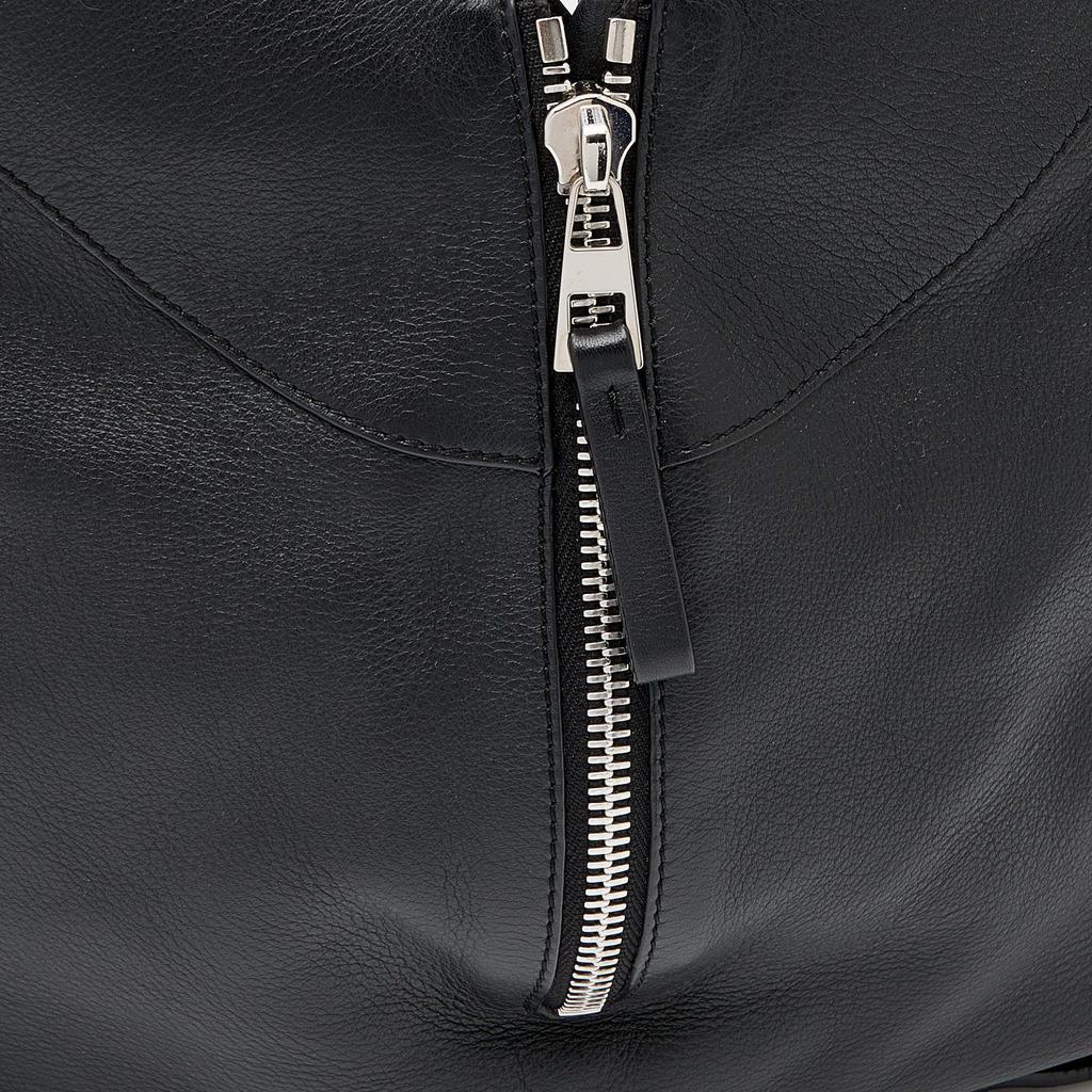 Loewe Black Leather Small Hammock Shoulder Bag商品第5张图片规格展示