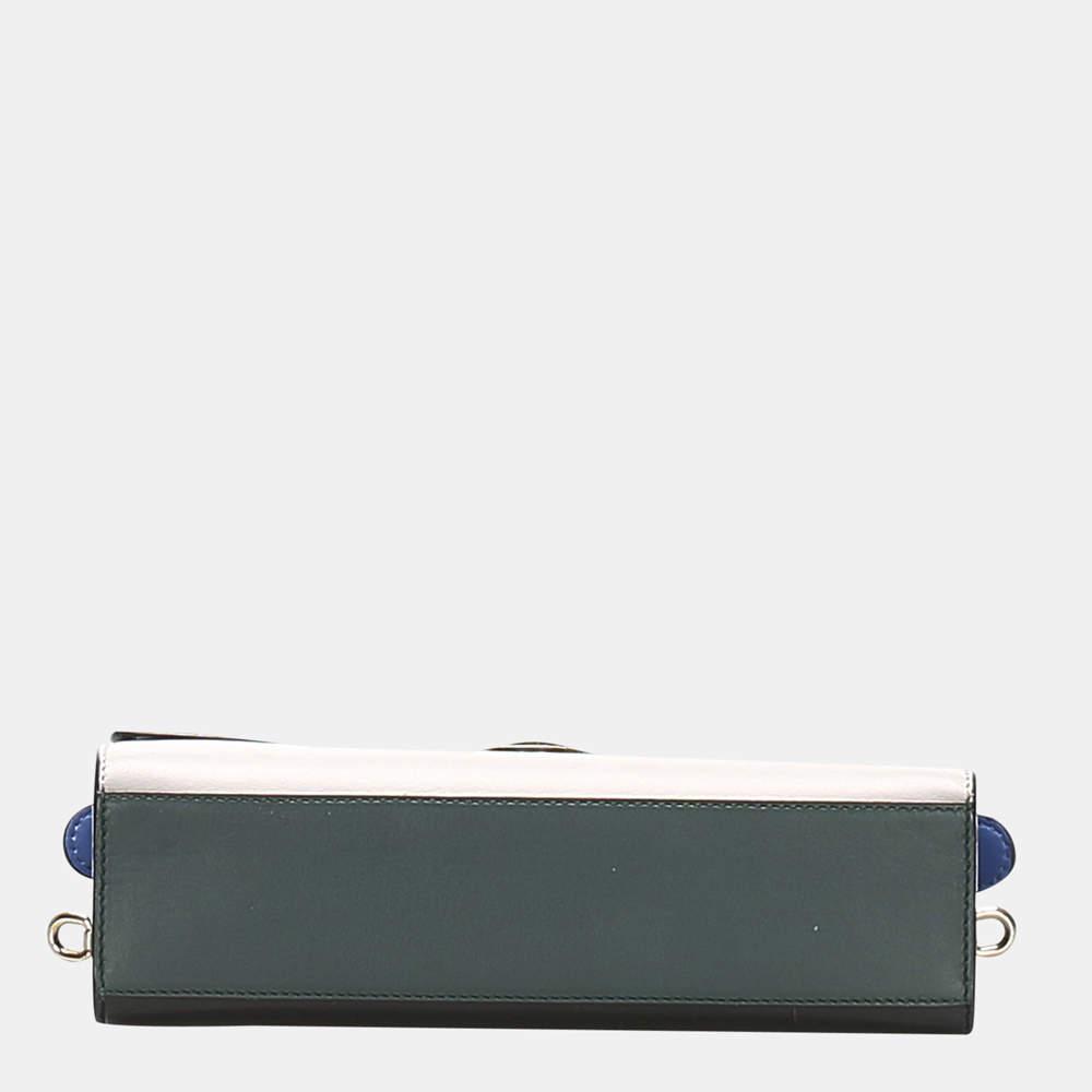 商品[二手商品] Dior|Dior Black/Grey Diorever Squad Leather Satchel,价格¥10405,第6张图片详细描述