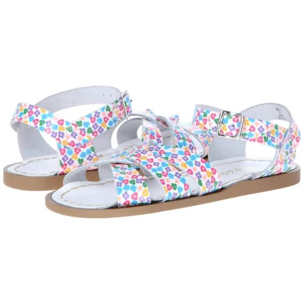 商品Salt Water Sandals|Toddler Girl's Floral Sandal,价格¥291,第2张图片详细描述