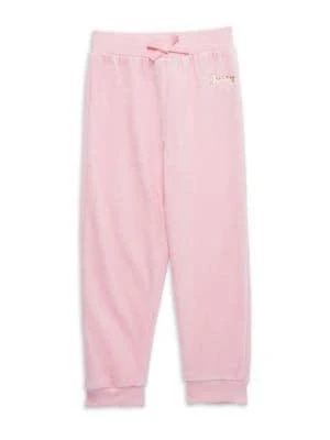 商品Juicy Couture|Little Girl's 2-Piece Velour Hoodie & Joggers Set,价格¥121,第3张图片详细描述