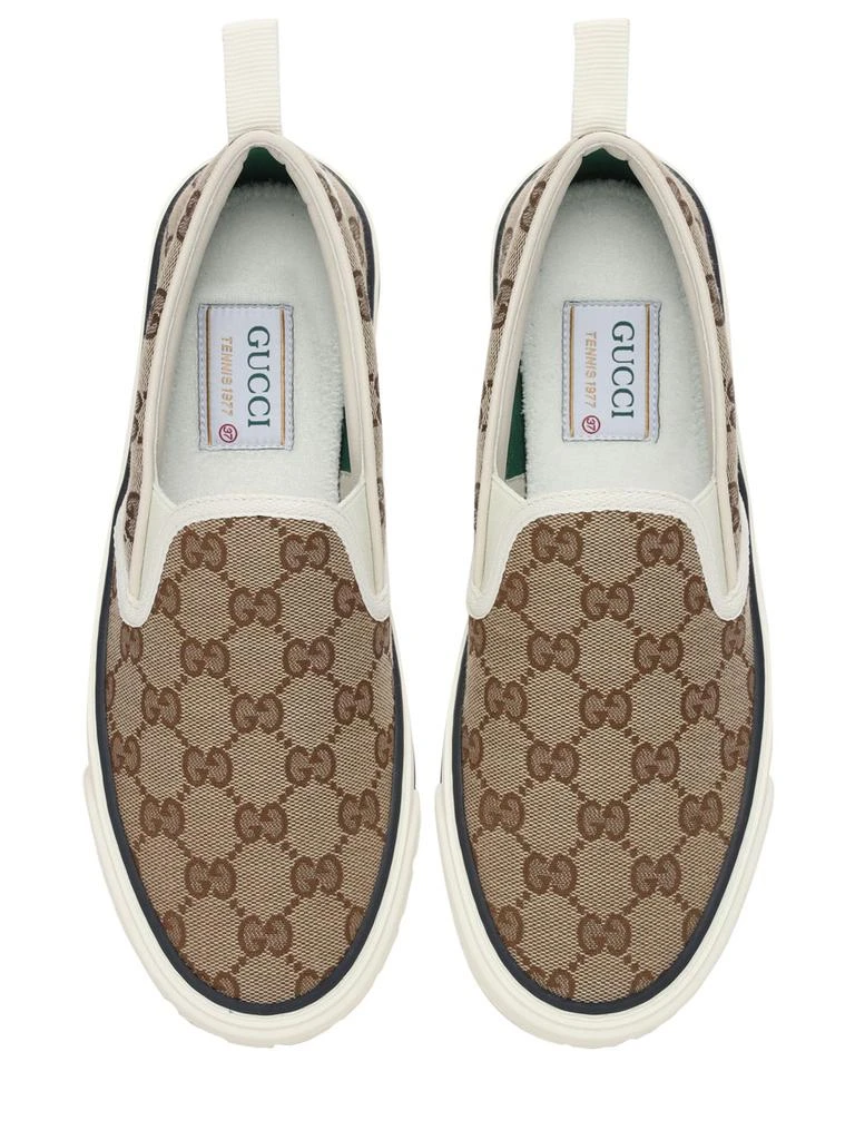 商品Gucci|20mm Gucci Tennis 1977 Slip-on Sneakers,价格¥5465,第5张图片详细描述