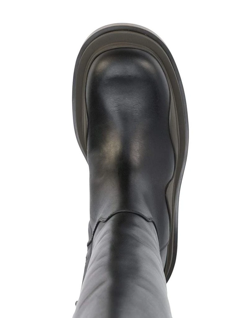 商品Bottega Veneta|BOTTEGA VENETA WOMEN KNEE HIGH TIRE BOOTS,价格¥3695,第4张图片详细描述