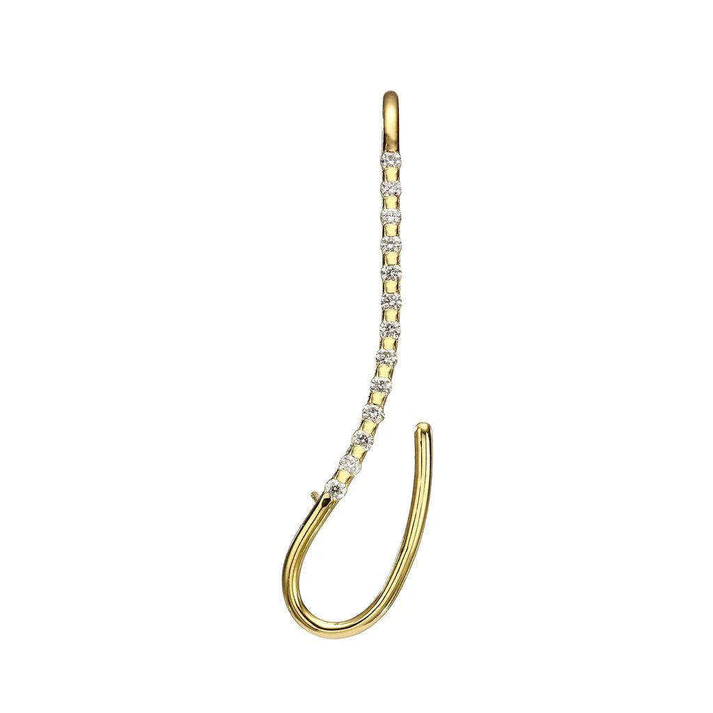 商品AME|Âme Q 18K Yellow Gold, Lab-Grown Diamond 0.60ct. tw. Helix Earring (Left),价格¥15174,第3张图片详细描述