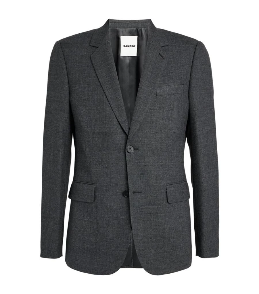 商品Sandro|Wool Suit Jacket,价格¥4769,第1张图片