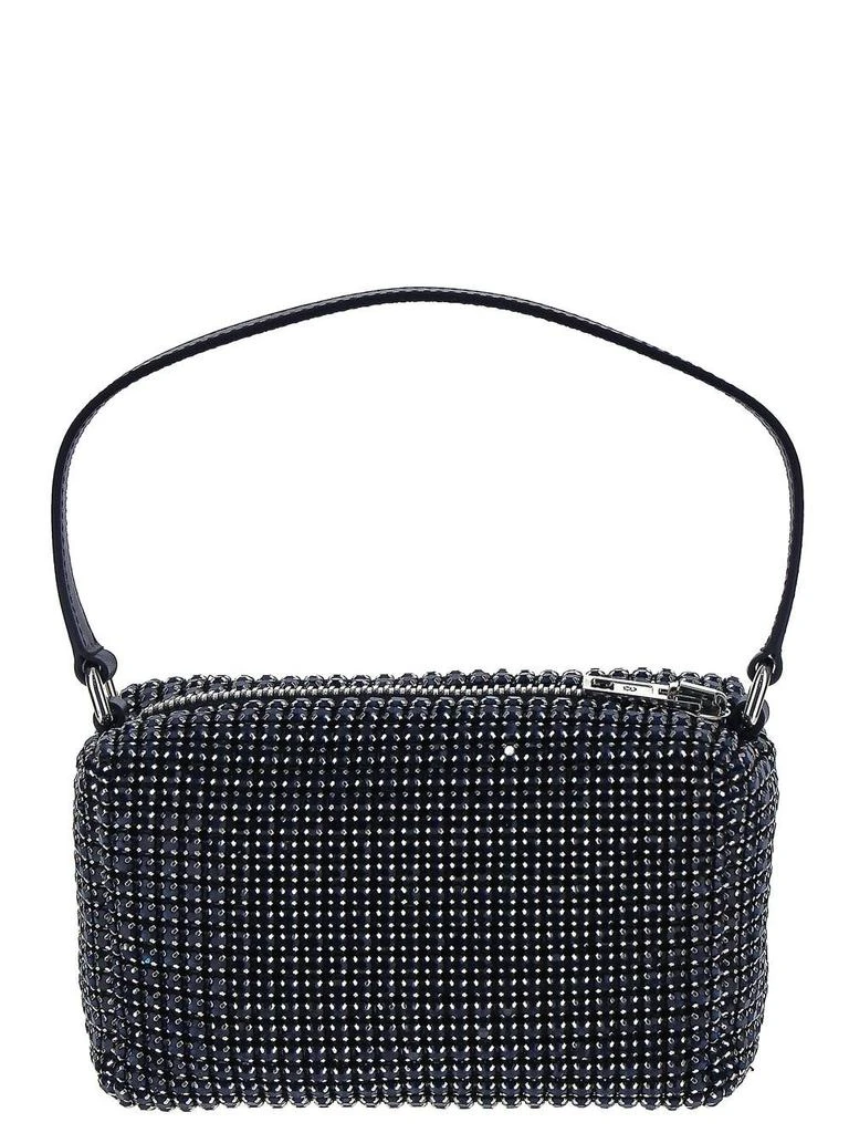 商品Alexander Wang|Heiress Medium Pouch With Rhinestones,价格¥5138,第3张图片详细描述