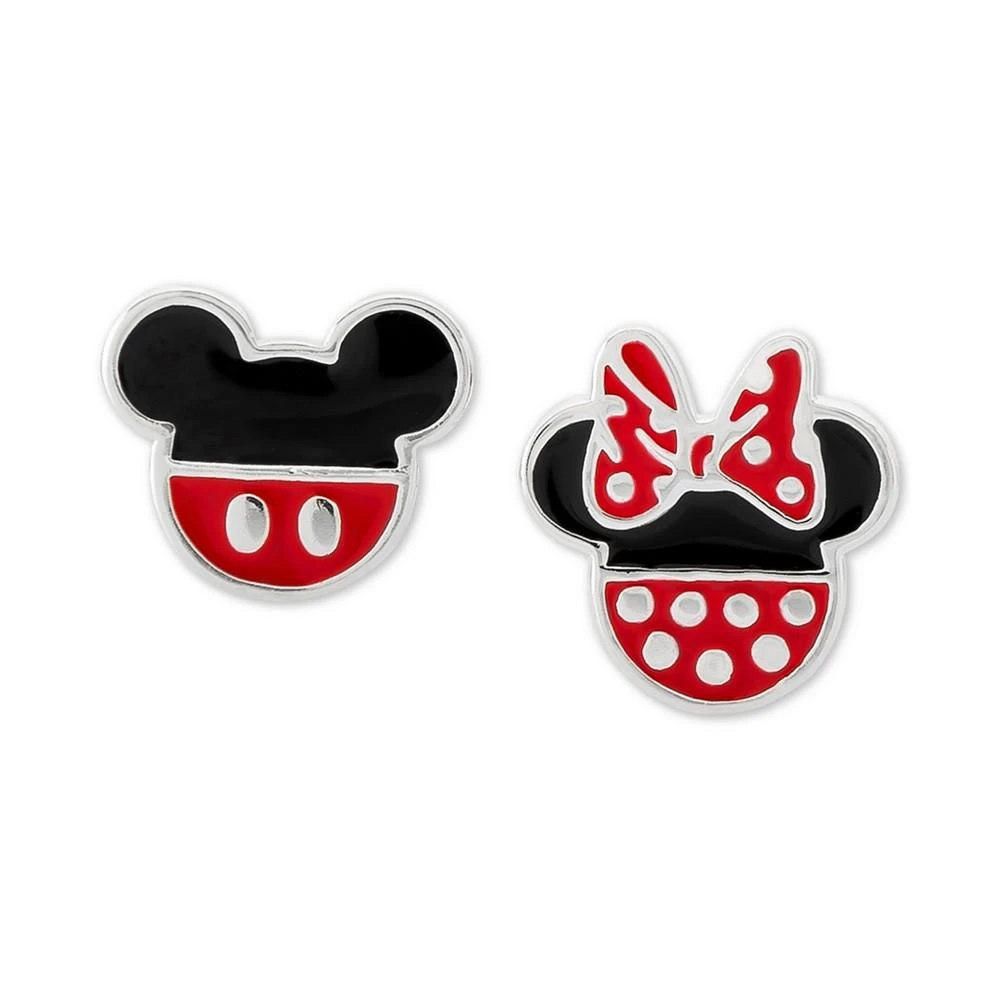 商品Disney|米奇&米妮纯银耳钉,价格¥258,第1张图片