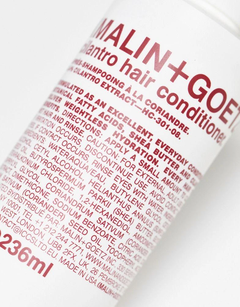 商品Malin + Goetz|Malin + Goetz Cilantro Hair Conditioner 236ml,价格¥247,第2张图片详细描述